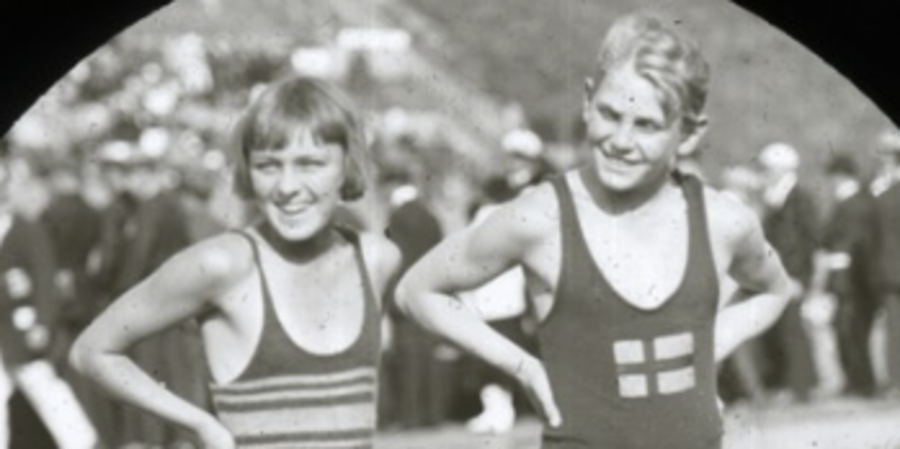 Jonge deelnemers op de Olympische Spelen in 1920 Jonge deelnemers op de Olympische Spelen in 1920